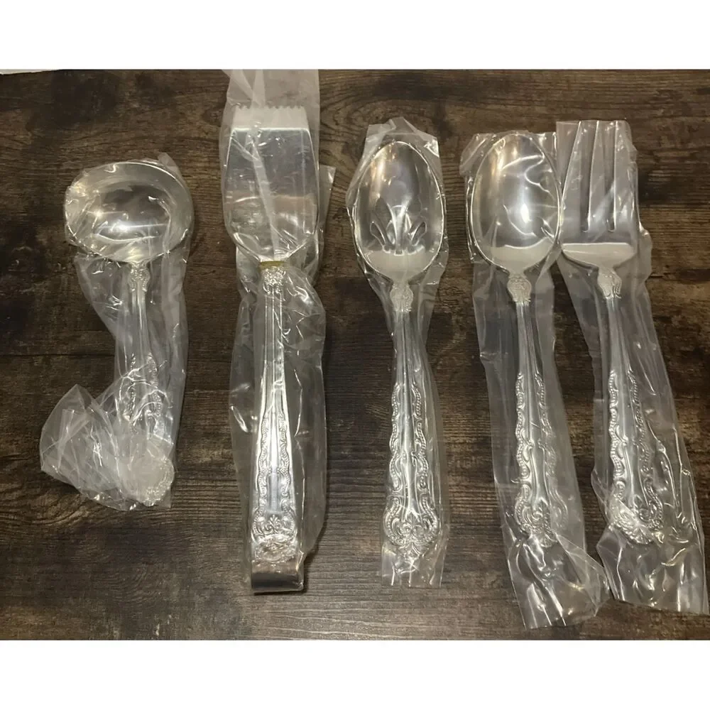 Reed & Barton New Richmond Hill 18/10 Stainless Steel Serving Flatware Set 10-Pc